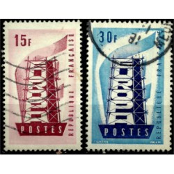 (805-806) Francia. 1956. Serie Completa. Europa (Usado)