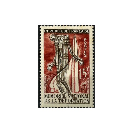 (786) Francia. 1956. 15 Francs. Memorial Nacional de la Deportación (Nuevo)