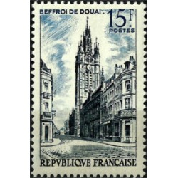(787) Francia. 1956. 15 Francs. Beffroi de Douai (Nuevo)