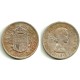 (907) Gran Bretaña. 1957. Half Crown (SC)
