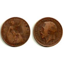 (810) Gran Bretaña. 1917. 1 Penny (RC)