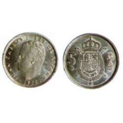 España. 1975*(78). 5 Pesetas (SC)