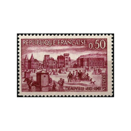 (996) Francia. 1961. 0,50 Francs. Deauville (Nuevo)