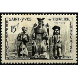 (798) Francia. 1956. 15 Francs. Saint-Yves de Treguier (Nuevo)