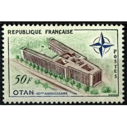 (937) Francia. 1959. 50 Francs. OTAN (Nuevo)