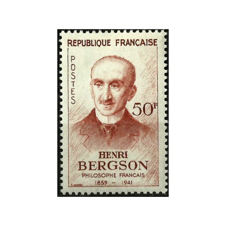 (934) Francia. 1959. 50 Francs. Henri Bergson (Nuevo)