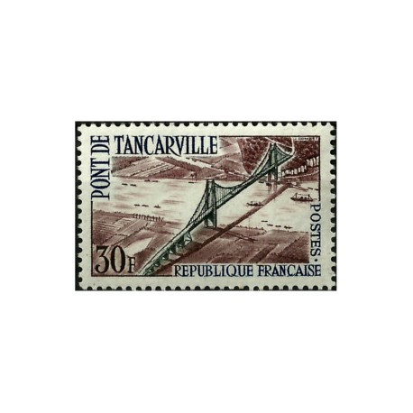 (926) Francia. 1959. 30 Francs. Pont de Tancarville (Nuevo)