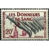 (931) Francia. 1959. 20 Francs. Donación de Sangre (Nuevo)