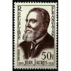 (928) Francia. 1959. 50 Francs. Jean Jaures (Nuevo)