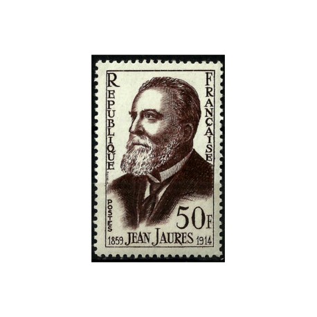 (928) Francia. 1959. 50 Francs. Jean Jaures (Nuevo)