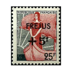 (B336) Francia. 1959. 25 + 5 Francs. Victimas Frejus (Nuevo)