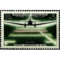 (B329) Francia. 1959. 20 + 5 Francs. Día del Sello (Nuevo)