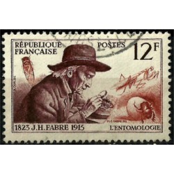 (790) Francia. 1956. 12 Francs. Entomologie (Usado)
