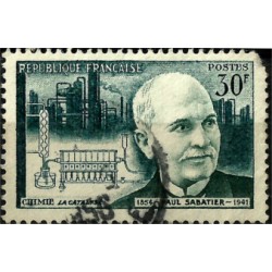 (793) Francia. 1956. 30 Francs. Paul Sabatier (Usado)