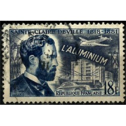 (760) Francia. 1955. 18 Francs. Sainte Claire Deville (Usado)