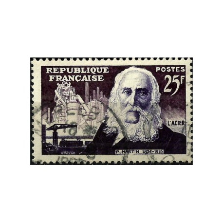 (761) Francia. 1955. 25 Francs. Pierre Martin (Usado)