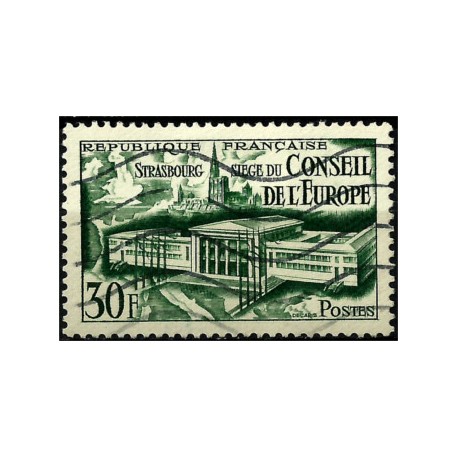 (679) Francia. 1952. 30 Francs. Consejo Europeo (Usado)