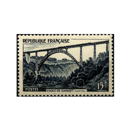 (683) Francia. 1952. 15 Francs. Viaducto de Garabit (Nuevo)