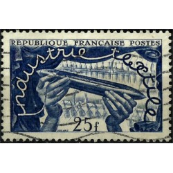 (645) Francia. 1951. 25 Francs. Indústria Téxtil (Nuevo)