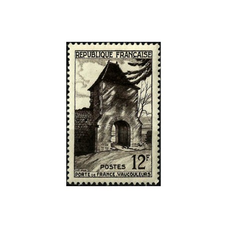 (676) Francia. 1952. 12 Francs. Porte de France, Vaucouleurs (Nuevo)