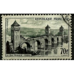 (839) Francia. 1957. 70 Francs. Le Pont Valentre (Usado)