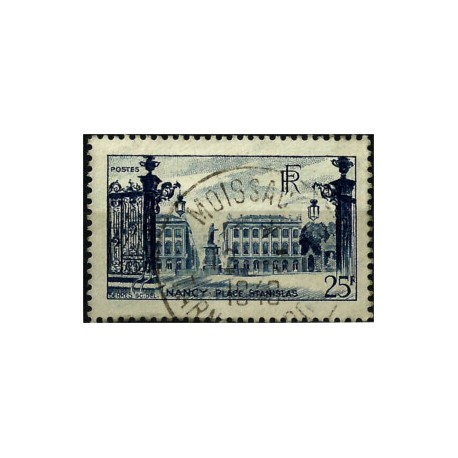 (575) Francia. 1948. 25 Francs. Nancy, Place Stanislas (Usado)