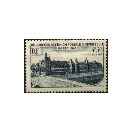(582) Francia. 1947. 4,50 Francs. La Conciergerie (Nuevo)