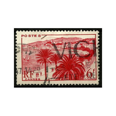 (573) Francia. 1946. 6 Francs. Cannes (Usado)