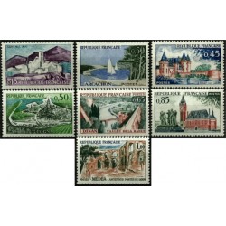 (1007 a 1013) Francia. 1961. Serie Completa. Turísmo (Nuevo)