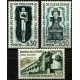 (1029 a 1031) Francia. 1962. Serie Completa. Monumentos II Guerra Mundial (Nuevo)