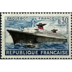 (1018) Francia. 1962. 0,30 Francs. Paquebot (Nuevo)