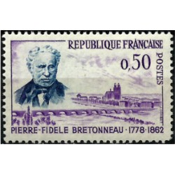 (1062) Francia. 1962. 0,50 Francs. Pierre-Fidele Bretonneau (Nuevo)