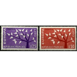 (1045-1046) Francia. 1962. Serie Completa. EUROPA (Nuevo)