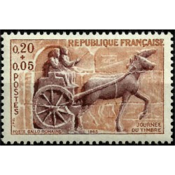 (B370) Francia. 1963. 0,20 + 0,05 Francs. Día del Sello (Nuevo)