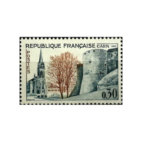 (1066) Francia. 1963. 0,30 Francs. Caen (Nuevo)