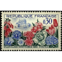 (1053) Francia. 1963. 0,30 Francs. Festival Floral de Nantes (Nuevo)
