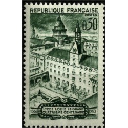 (1065) Francia. 1963. 0,30 Francs. Escuela Secundaria Louis XIV (Nuevo)