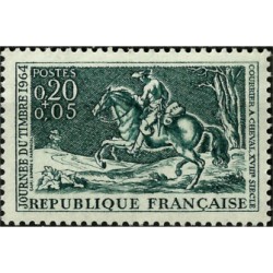 (B376) Francia. 1964. 0,20 + 0,05 Francs. Día del Sello (Nuevo)