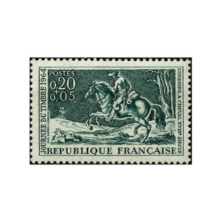 (B376) Francia. 1964. 0,20 + 0,05 Francs. Día del Sello (Nuevo)