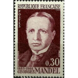 (1104) Francia. 1964. 0,30 Francs. Georges Mandel (Nuevo)