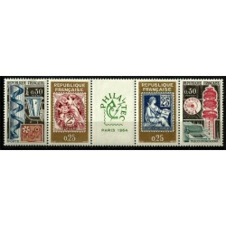 (1085 a 1088) Francia. 1964. Serie Completa. Philatec Paris (Nuevo)