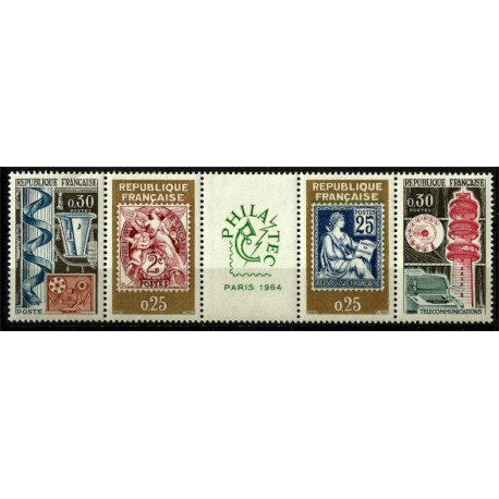 (1085 a 1088) Francia. 1964. Serie Completa. Philatec Paris (Nuevo)