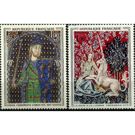 (1106-1107) Francia. 1964. Serie Completa. Arte (Nuevo)
