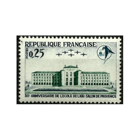 (1136) Francia. 1965. 0,25 Francs. Academia Aérea (Nuevo)