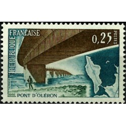 (1162) Francia. 1966. 0,25 Francs. Pont d'Oléron (Nuevo)
