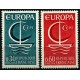 (1163-1164) Francia. 1966. Serie Completa. EUROPA (Nuevo)