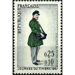 (B408) Francia. 1967. 0,25 + 0,10 Francs. Día del Sello (Nuevo)