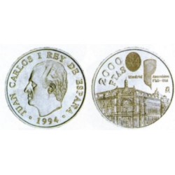 España. 1994. 2000 Pesetas (SC) (Plata)