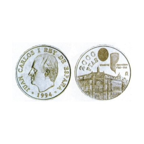 España. 1994. 2000 Pesetas (SC) (Plata)