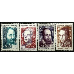 (B404 a B407) Francia. 1967. Serie Completa. Personajes (Nuevo)